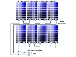 Connecting multiple batteries in series and in parallel