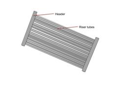 A Typical, Simple Mat-Style Pool Collector Schematic